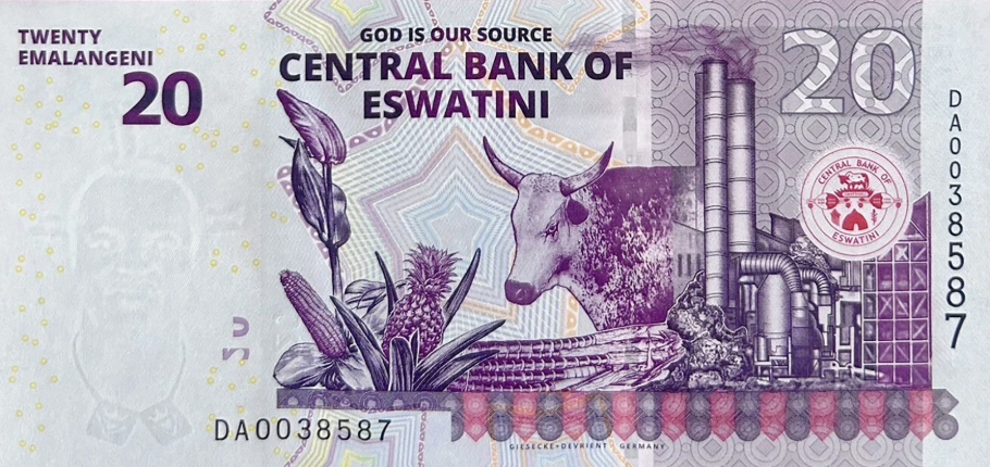 (586) ** PNew (PN45) Eswatini (Swaziland) - 20 Emalangeni (2024)